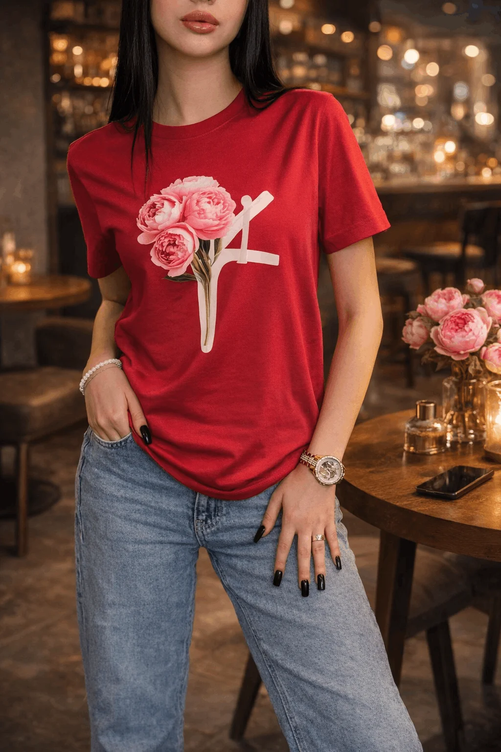 Футболка Дзеркало на моделі